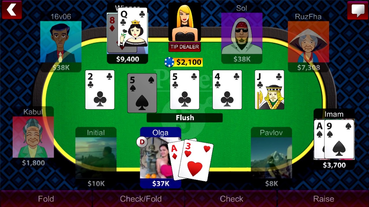 Texas Holdem Poker online, free Miniclip
